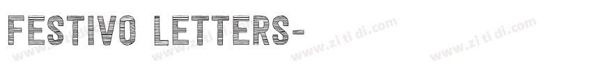 Festivo Letters字体转换 Festivo Letters字体转换